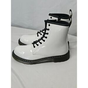 Dr Martens kids smooth leather boots